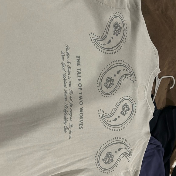 Darc Sport Two Wolves Tee - pale olive green - Picture 3 of 3